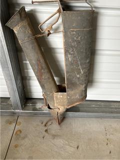 tobacco hand planter Antique Held Tobacco hand transplanter - ECU