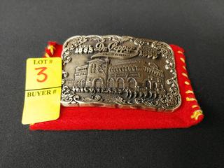 Metal belt buckle with knie insert bidding ends 11/29 $8.00