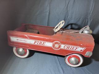 Western flyer fire 2024 chief pedal car