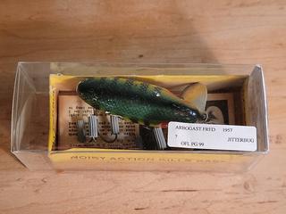 Vintage Arbogast Sputterbug Fishing Lure