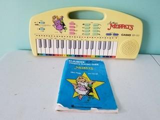 Casio EP-20 1987 Muppets Keyboard in Box Auction | Auctioneer Pro