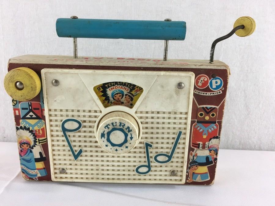 fisher price wind up tv