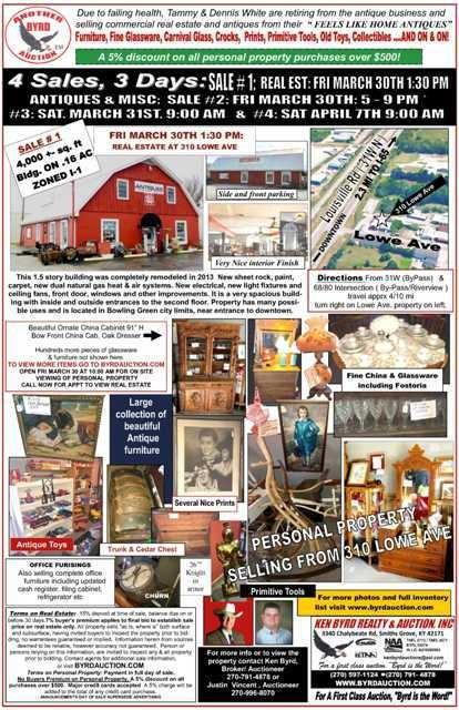 Day 2 Of Antique Closeout Sale Auction Auctioneer Pro